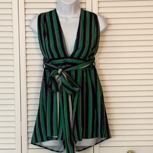 Striped Romper